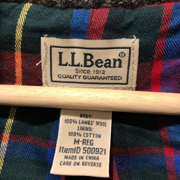 LL Bean Classic Ragg Wool Sweater - Picture 4 of 5